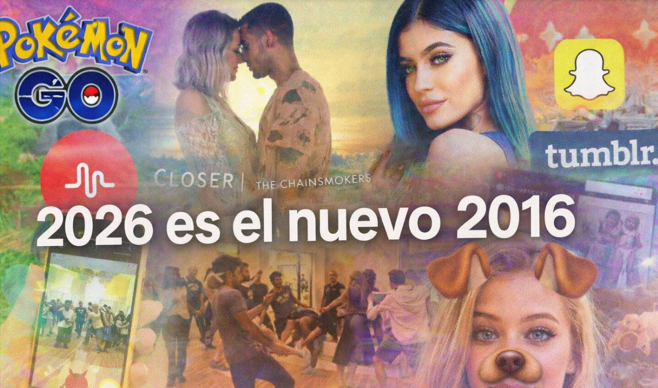 La nostalgia del 2016 se convierte en estrategia de marketing en 2026